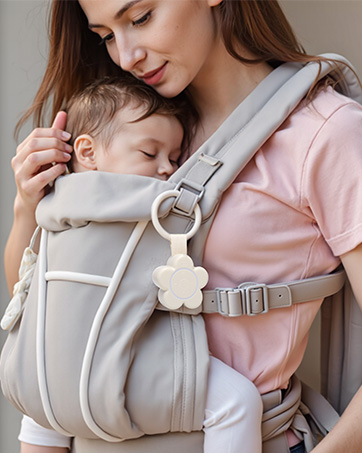Mini sound machine for travel &amp; newborns - portable white noise to help babies sleep better