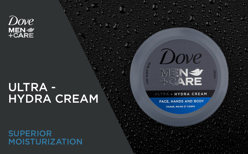 Dove Men+Care Ultra Hydra Cream, Face, Hands and Body care