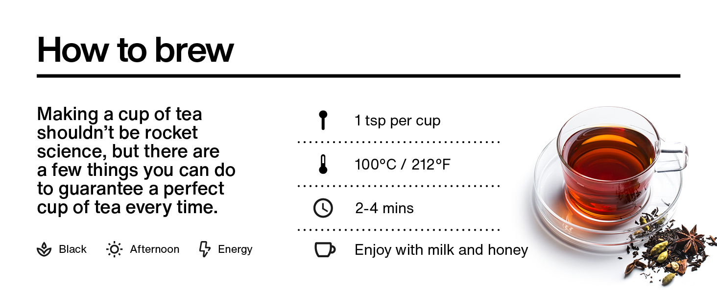 T2 Tea Chai Black Tea Bags in Box, 25Count Everything