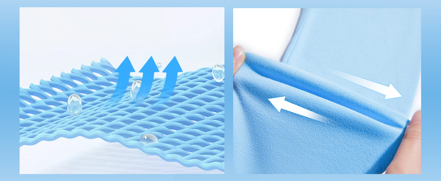Brethable and Stretchy Fabric