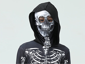 Halloween Skelett Kostüm für Männer