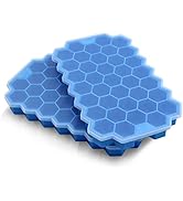 Ice Cube Trays for Freezer with Lid-37 Grid Silicone Ice Cube Tray with Lid for Small Ice Cube Mo...