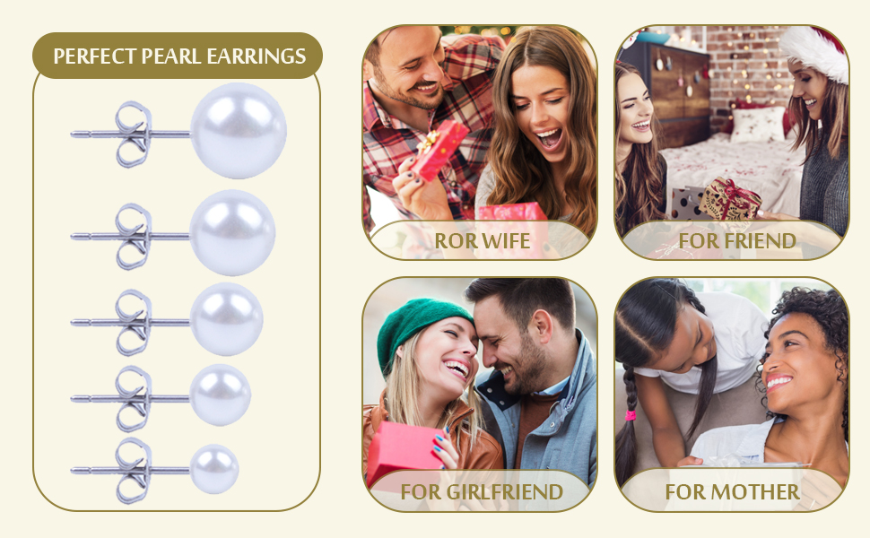 ball stud earring set