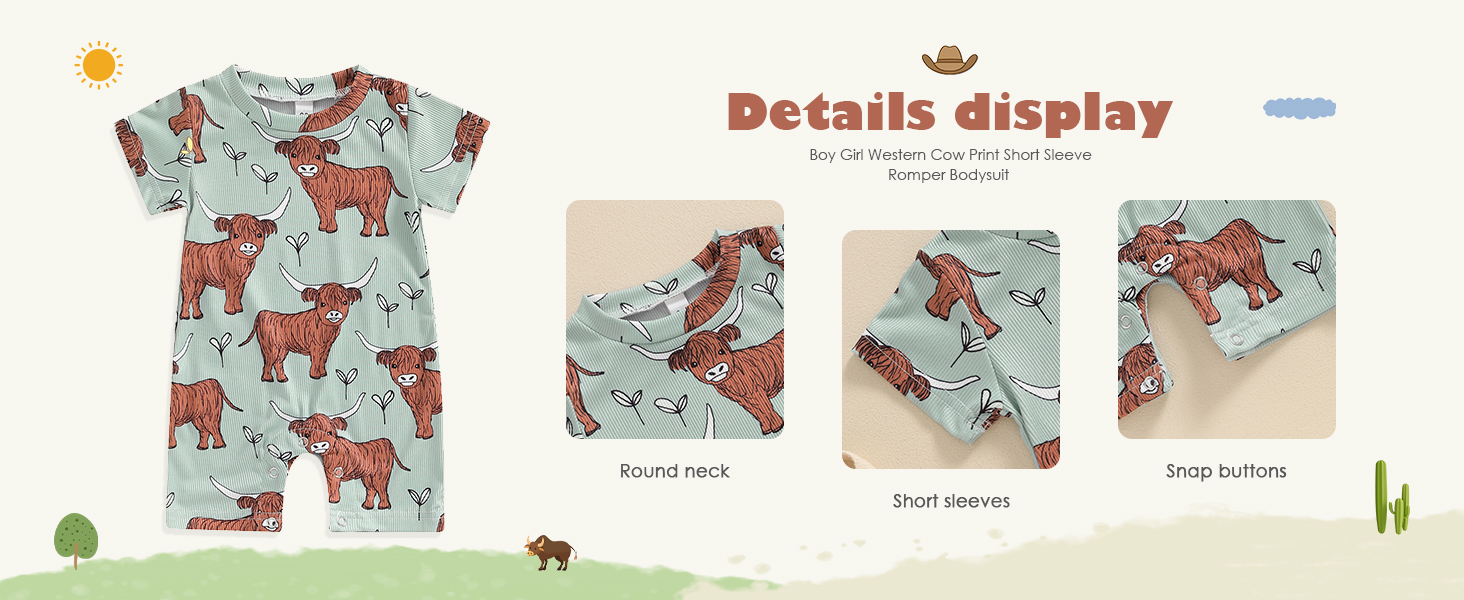 cow romper