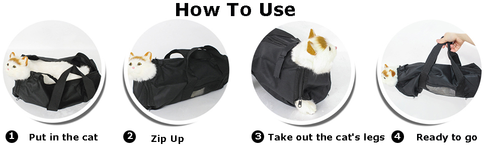 Cat Grooming Bag