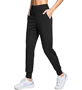 SANTINY Women's Joggers Pants with Pockets Lightweight High Waisted Athletic Gym Workout Pants fo...