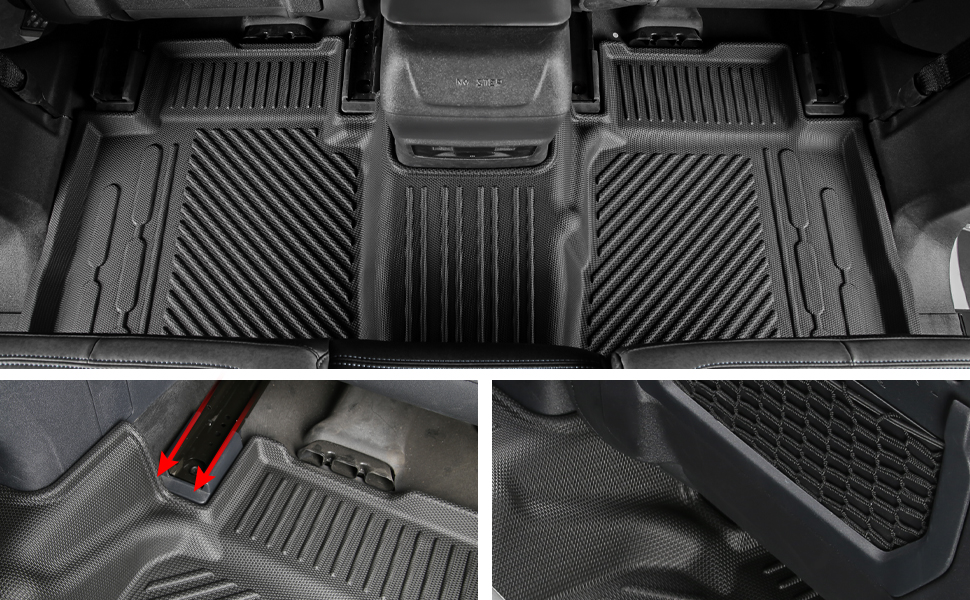 ford bronco 2-door cover set back seat cover cargo liner crago lower mats with floor mat3