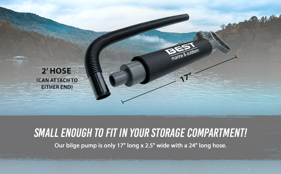 Best Marine Manual Bilge Pump Portable Hand Water Pump