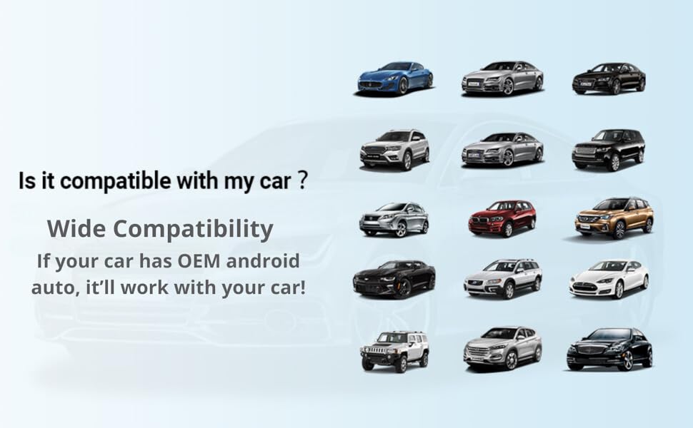 wireless android auto adapter compability