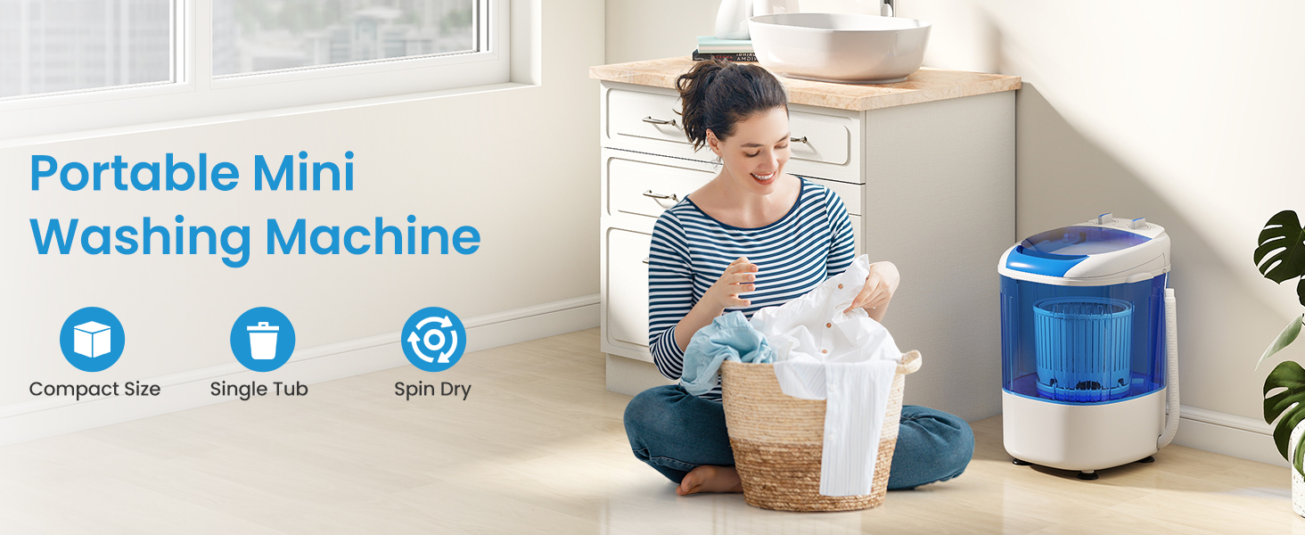 Mini Portable Washing Machine