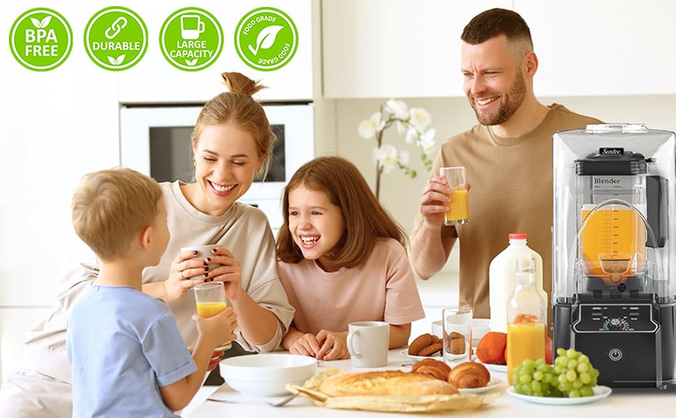 Food-grade Bpa-free blender pitcher