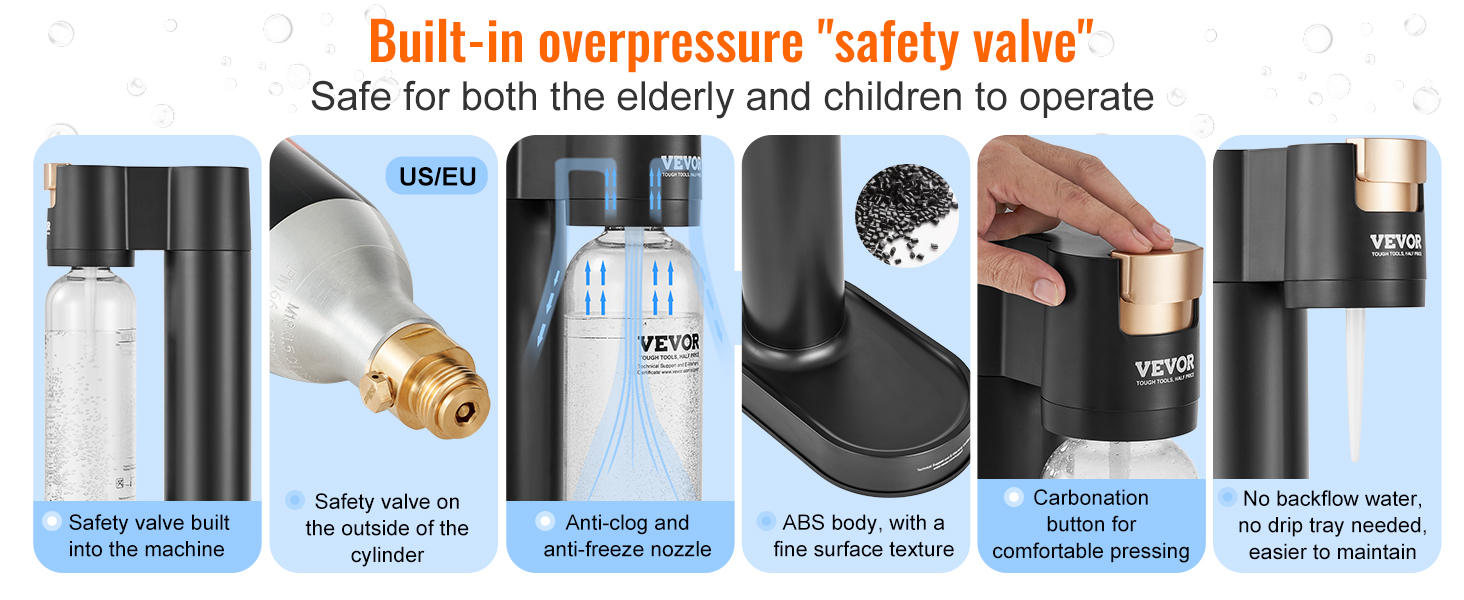 Sparkling & Seltzer Water Maker