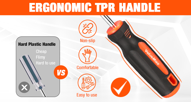 ERGONOMIC TPR HANDLE