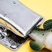 It works great on bait mullet, salmon, steelhead or smaller fish as well