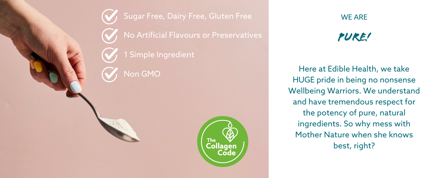 Edible Health Hydrolysed Marine collagen Powder