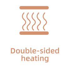 Double-sided heating