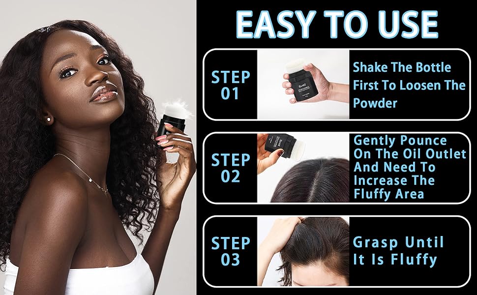 Dry Shampoo Powder, Non Toxic Dry Shampoo for Women Hair Styling Powder, Powder Dry