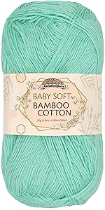 JubileeYarn Baby Soft Bamboo Cotton Yarn color 221 Caribbean Reef