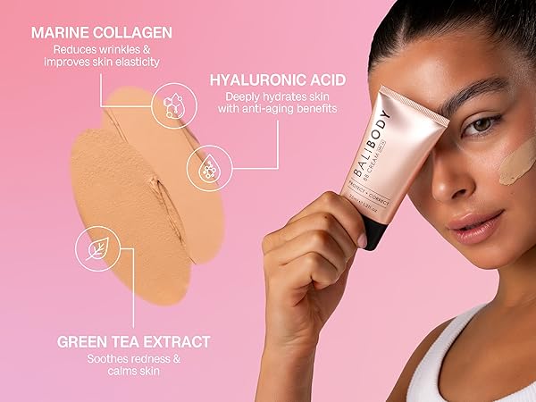 Amazon.com: Bali Body BB Cream SPF15 - Natural Shade | Tinted