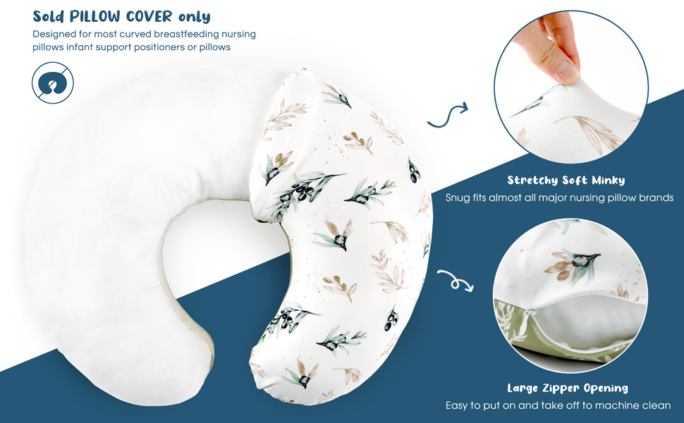 nursing pillow covers