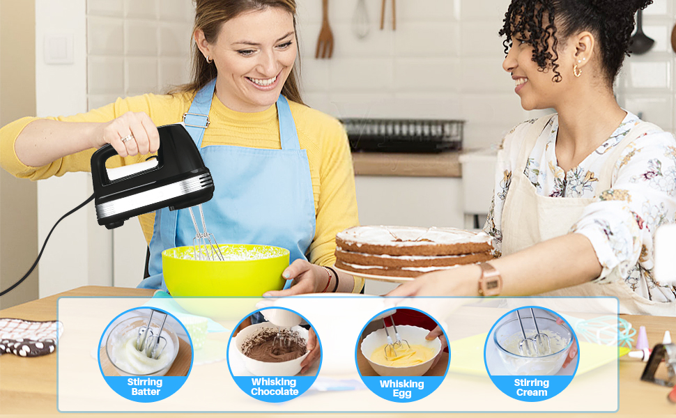 Hand Mixer Beaters Replacement and Egg Separator, Hand