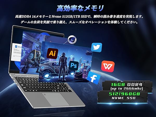 Amazon.co.jp: SERYUBノートパソコン【Core i7 1185G7/NVIDIA