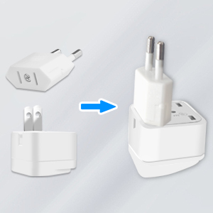 EU Travel Plug Adapter