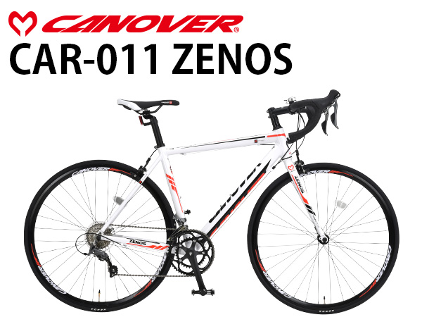 軽量 アルミ ロードバイク 自転 CANOVER ZENOS canover(カノーバー) ZENOS ゼノス 700x23C ロードバイク 25576