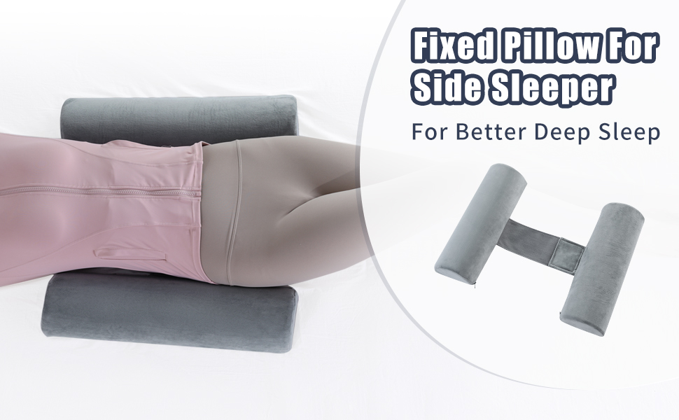 HOMBYS Memory Foam Sleep Position Training Pillow - Grey for Back and Side Sleepers Adjustable Semi Roll Body Supportive Ed2fec11 E649 4a79 Bad3 3878d8513924. CR0,0,970,600 PT0 SX970 V1