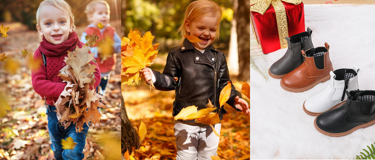 Boys Girls Ankle Boots