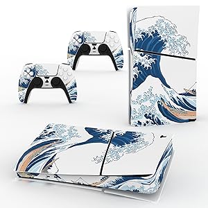 PlayVital Autocollant pour ps5 Slim Console Digital Edition Sticker Skin
