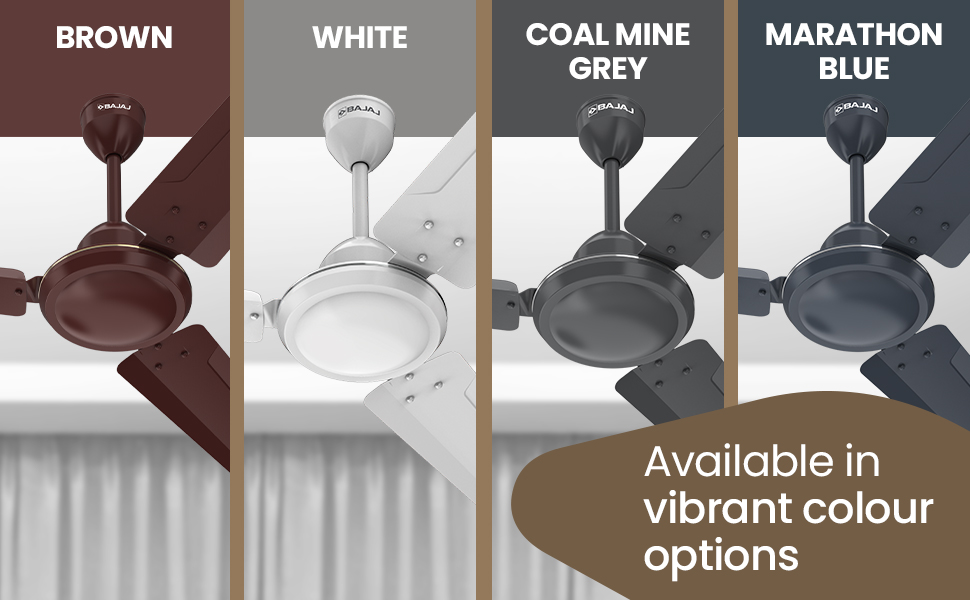 Bajaj Classico 12S1 1200mm Marathon Blue Ceiling Fan