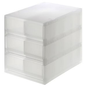 Amazon｜無印良品 ポリプロピレン 小物収納ケース 引出3段