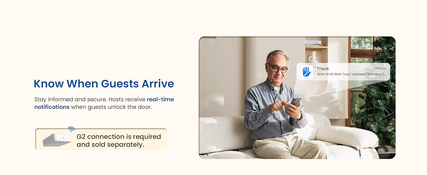 Savoir quand les invités arrivent