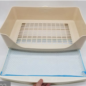 Large Rabbit Litter Box Trainer