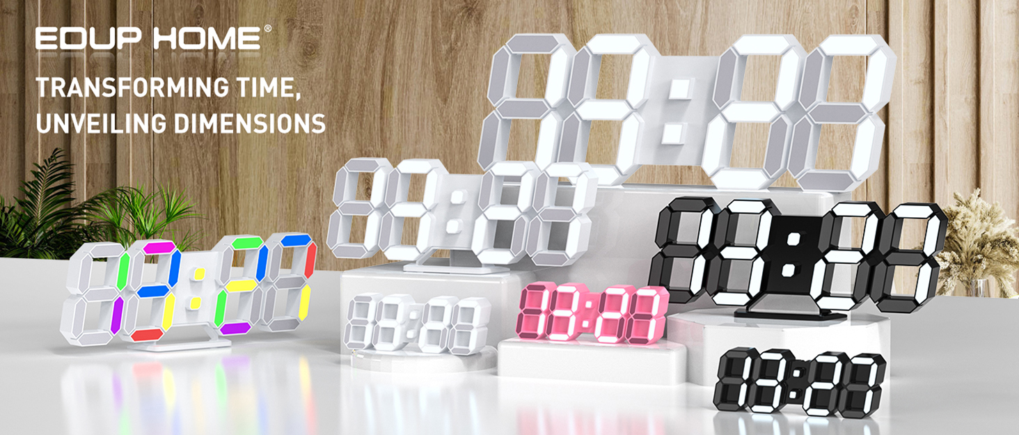 digital wall clock