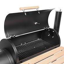   grill with smoker