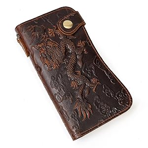 kana　長財布　龍　本革　メンズ　かっこいい　セール中　新品未使用 カッズセレクト KAZZU SELECT 長財布 メンズ パイソン 蛇革 本革
