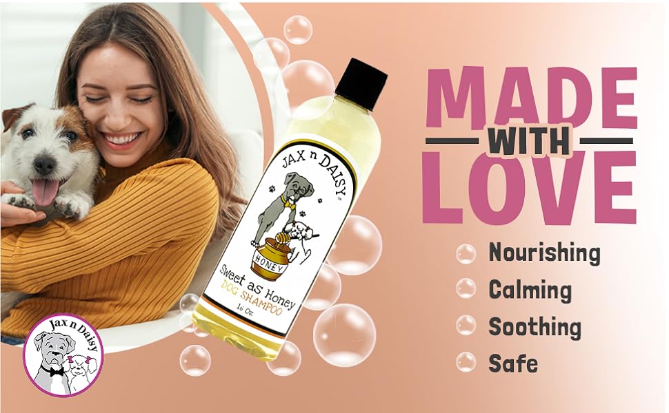 Jax n Daisy Honey Shampoo for Dogs Dog Shampoo for All