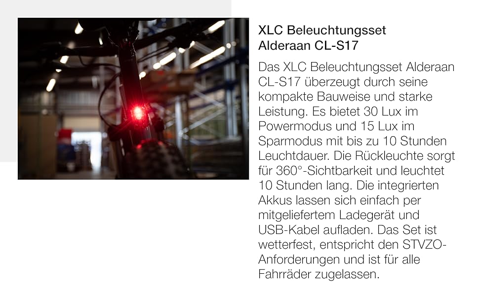 XLC, Beleuchtungsset, Alderaan, Beleuchtung, Sicherheit, Licht
