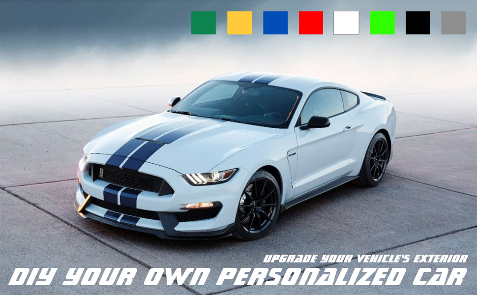 Amazon com: Xotic Tech Glossy Black w/Green Vinyl Racing Stripe Car Amazon com: Xotic Tech Glossy Black w/Green Vinyl Racing Stripe Car