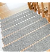 SMILOOL Stair Treads Non Slip for Wooden Steps Indoor 9