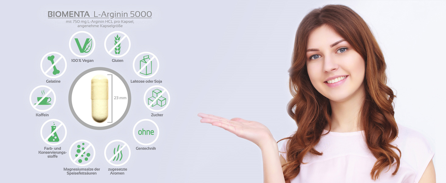 arginin vegan kapseln