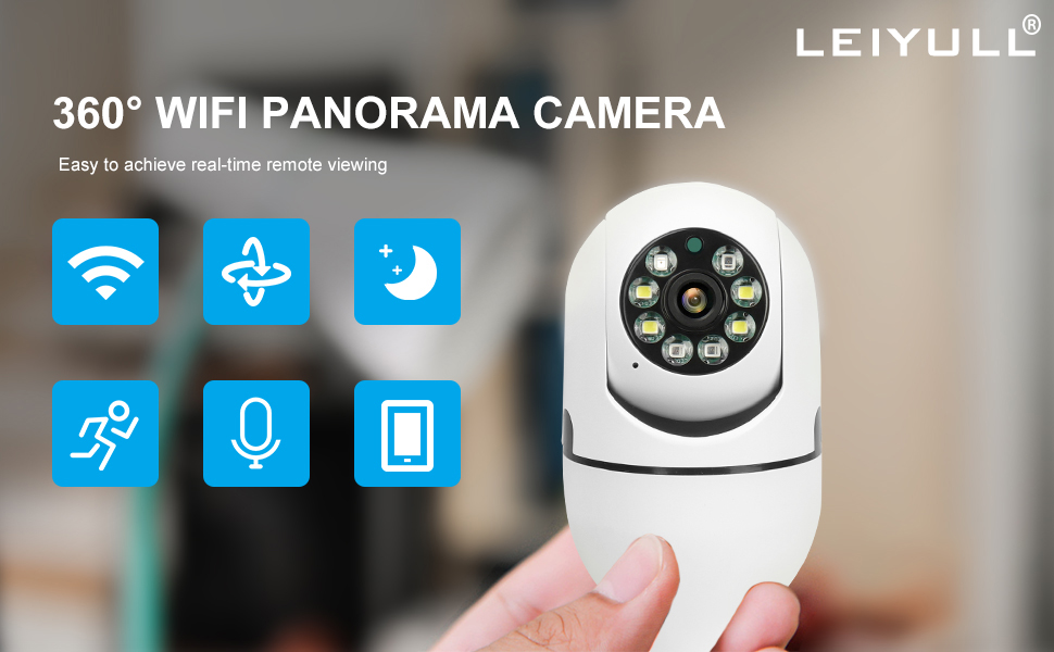 KMusculo Keilini Light Bulb Security Camera, 2022 New