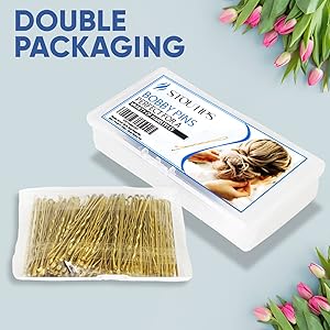 bobby hair pins grips brown women accessories kirby thick girls hairpin fine small beauty bun