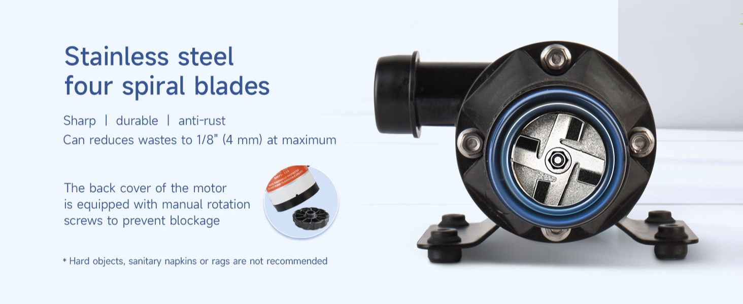 01 Series Macerator Pump