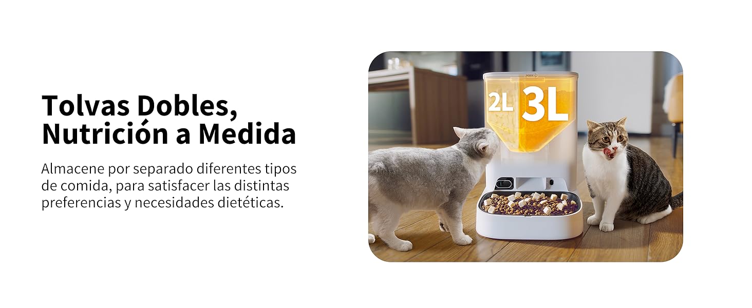 PETKIT Comedero Gato Automatico con Cámara