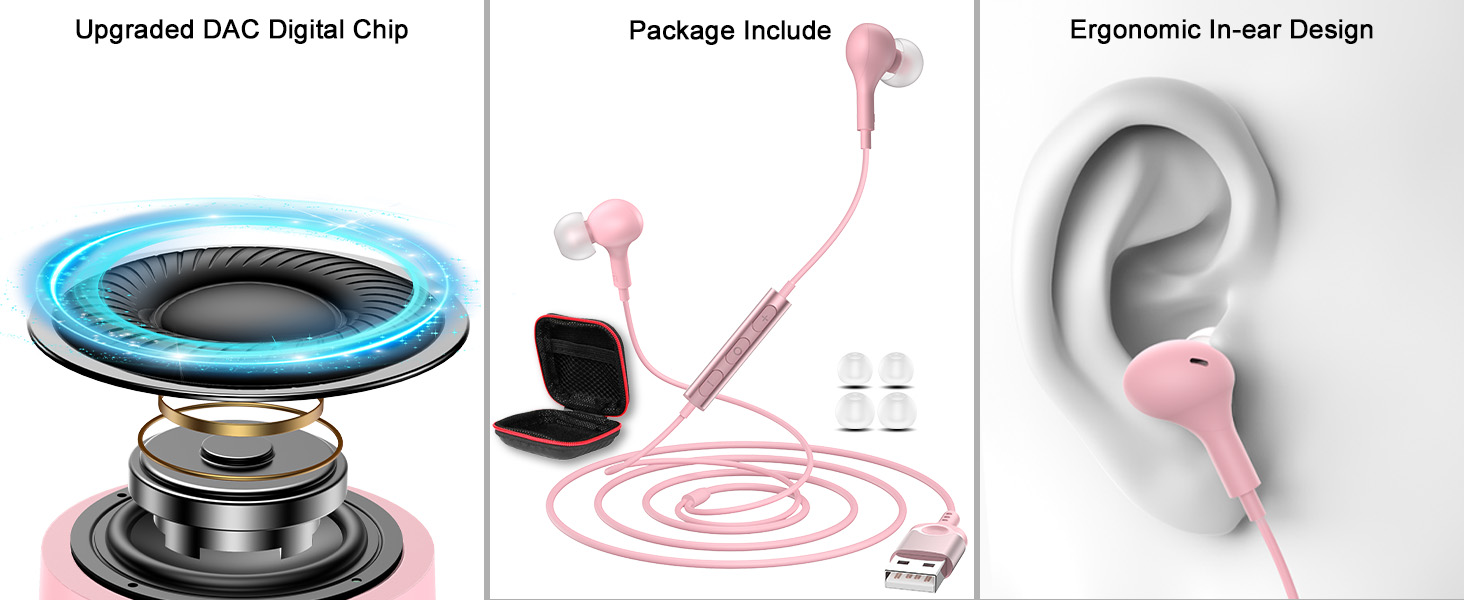 usb Headphones with Microphone for Computer