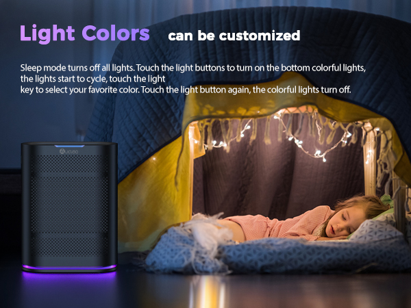 light colors can be customized