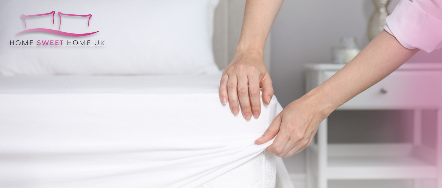 HOME SWEET HOME UK 30cm Deep Fitted Sheets King Size Deep Fit Super